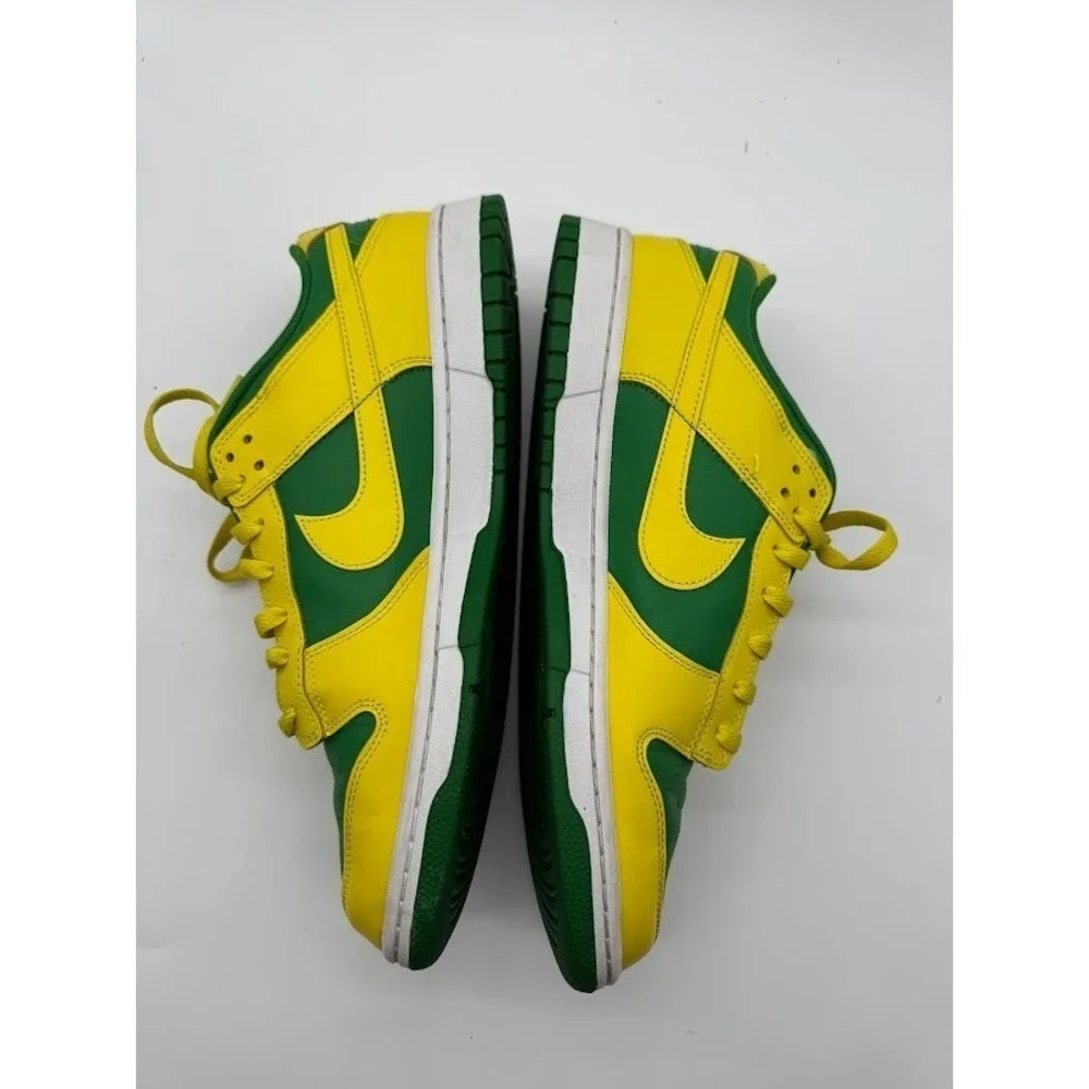Nike Dunk Low Brazil Mens Size‎ 13 Varsity Maize Pine Green CU1727-700 2020